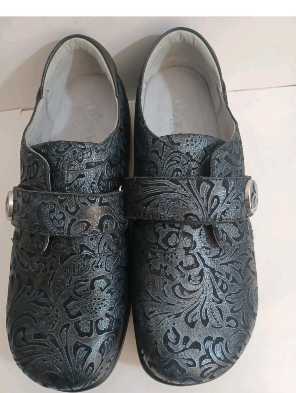 Alegria Womens Joleen Swish Navy Blue Career Shoes Pre-owned Size 41 U.S 10.5